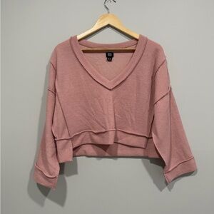 BDG Soft Pink Knit Sweater